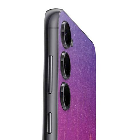 Paint Splatter Purple Galaxy S25 Skin